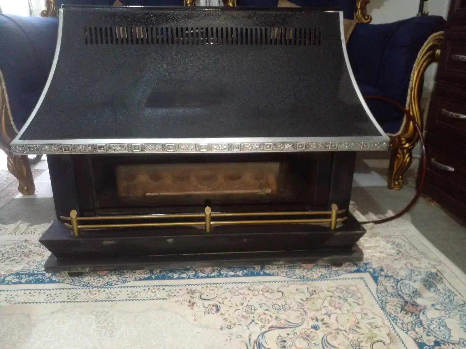 شومینه گلدن|بخاری، هیتر، شومینه|رشت, حمیدیان|دیوار