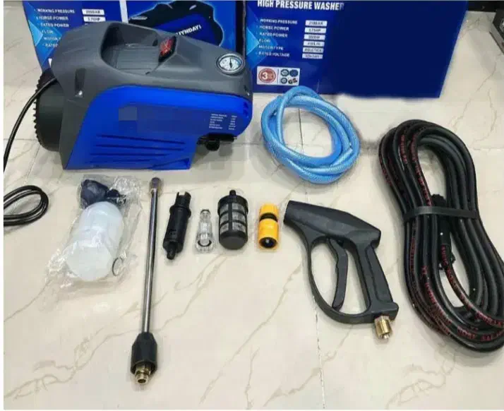 پمپ کارواش آب خانگی فشارقوی مکش دار بالوازم2000وات|لوازم نظافت|مشهد, نوید|دیوار