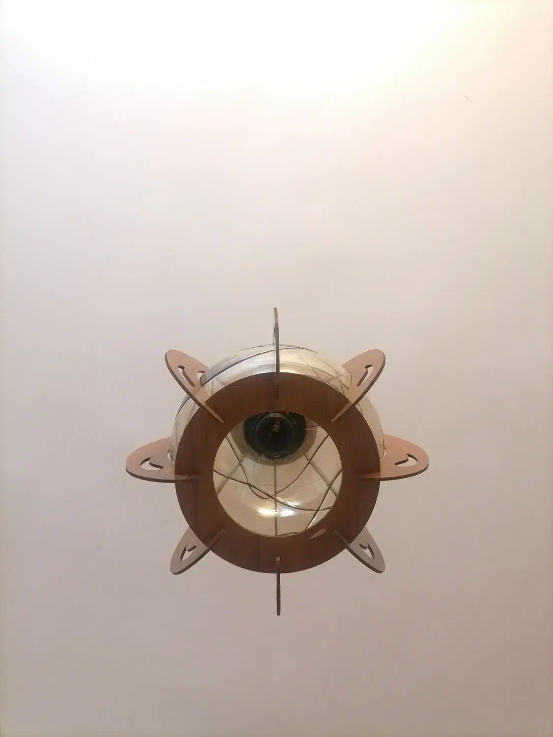 لوستر چوبی|لوستر و چراغ آویز|قم, پردیسان|دیوار