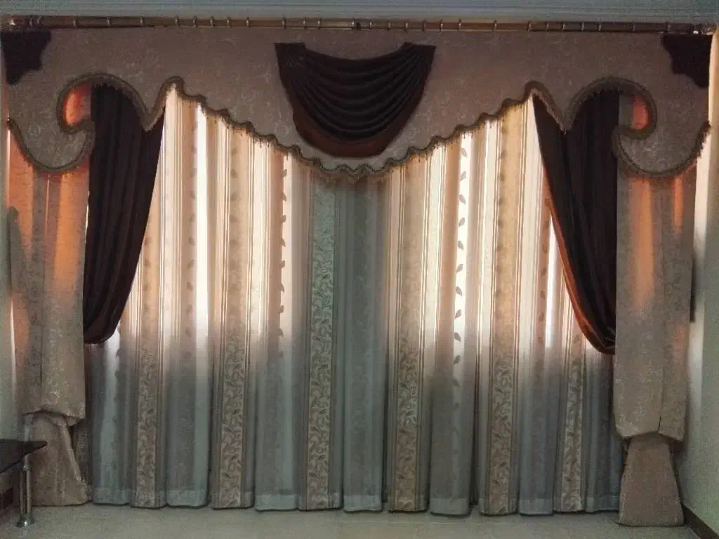 دو عدد پرده شیک|پرده، رانر، رومیزی|قرچک, میرزائی شمالی|دیوار