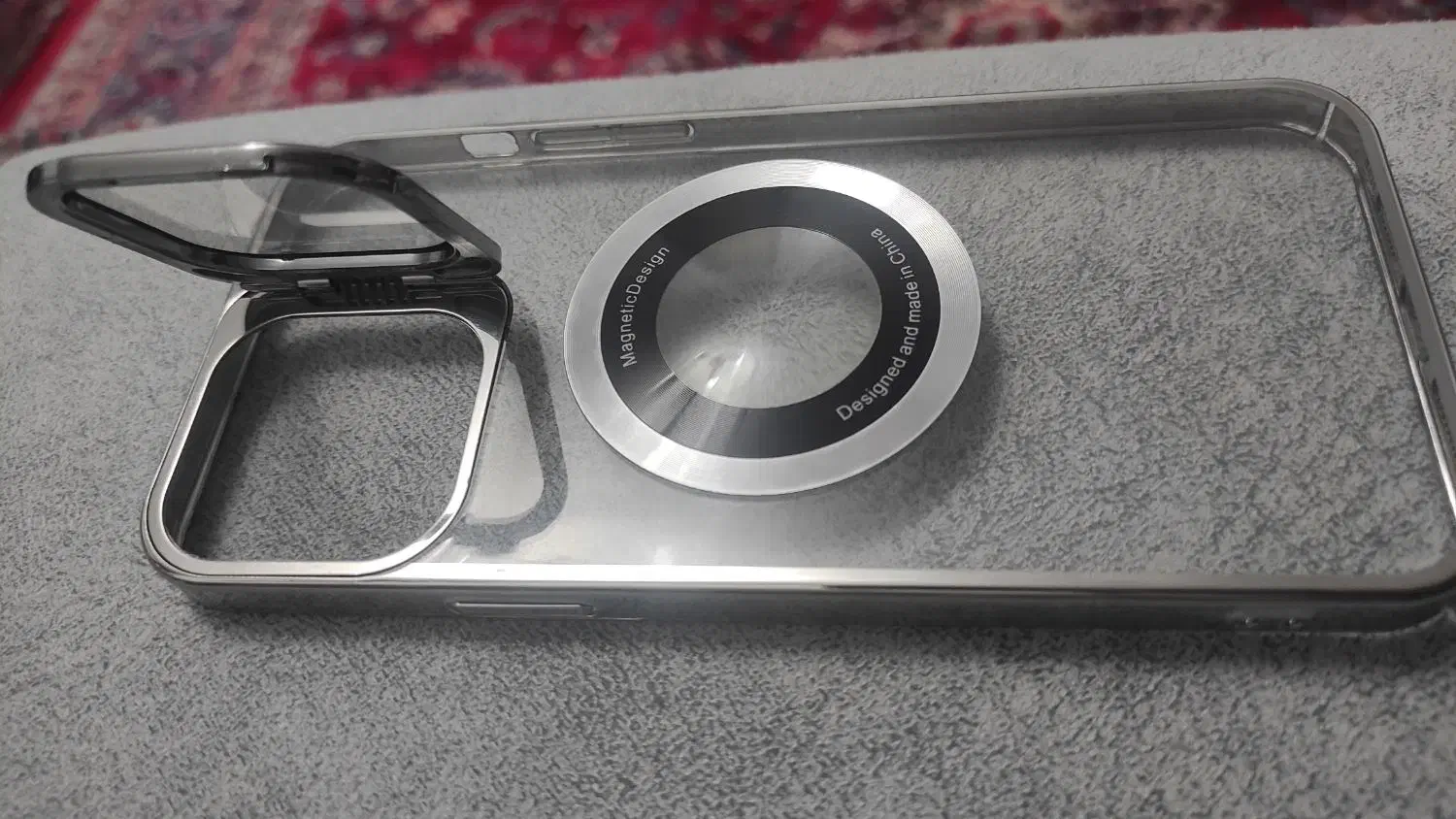 قاب گوشی دور نقره ای|لوازم جانبی موبایل و تبلت|کرج, گوهردشت|دیوار