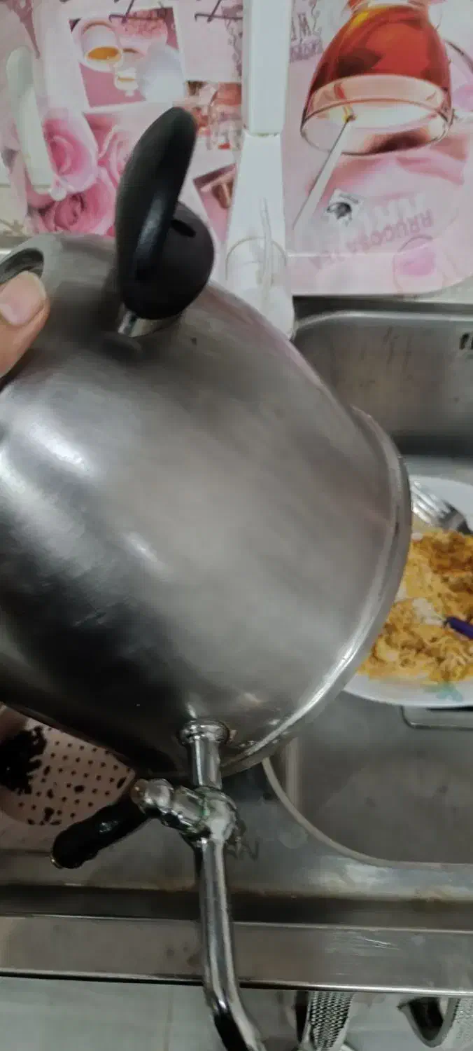 کتری استیل کرکماز|قوری، کتری، قهوهساز دستی|اهواز, شهرک برق|دیوار