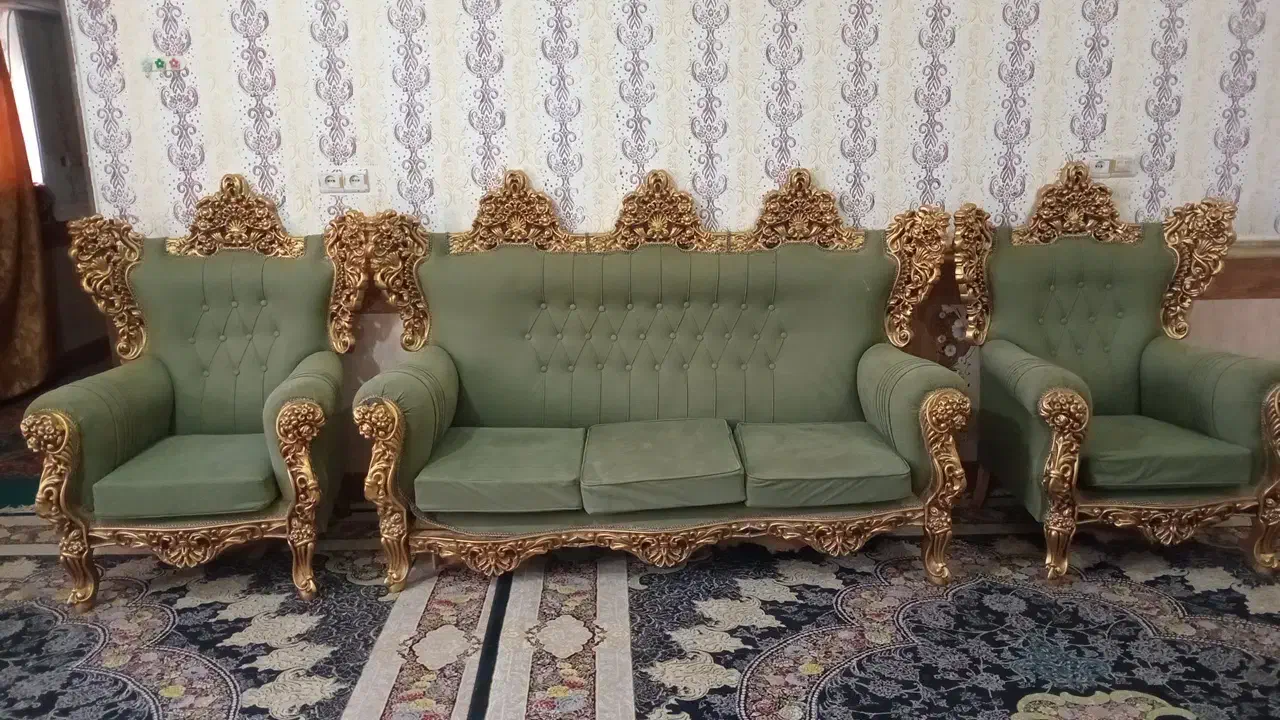 مبل سلطنتی|مبلمان خانگی و میز عسلی|زابل, |دیوار
