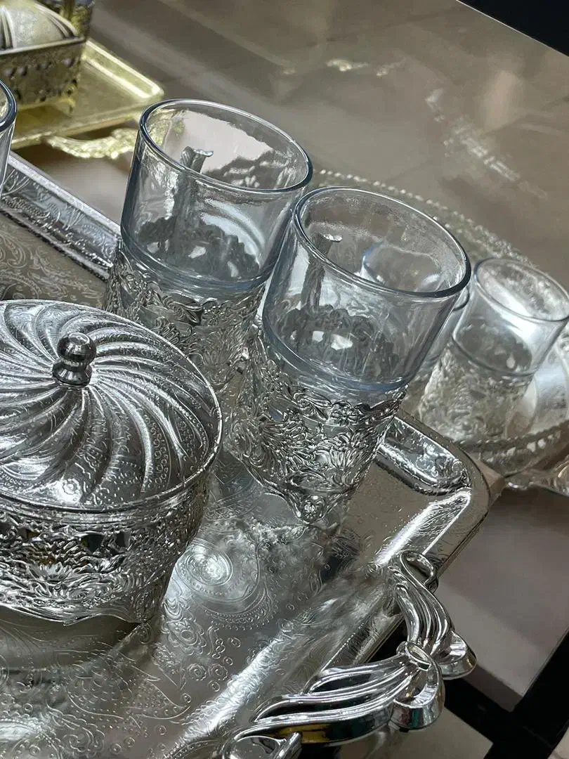 سینی و ست پذیرایی سیلور|ظروف سرو و پذیرایی|تهران, صد دستگاه|دیوار