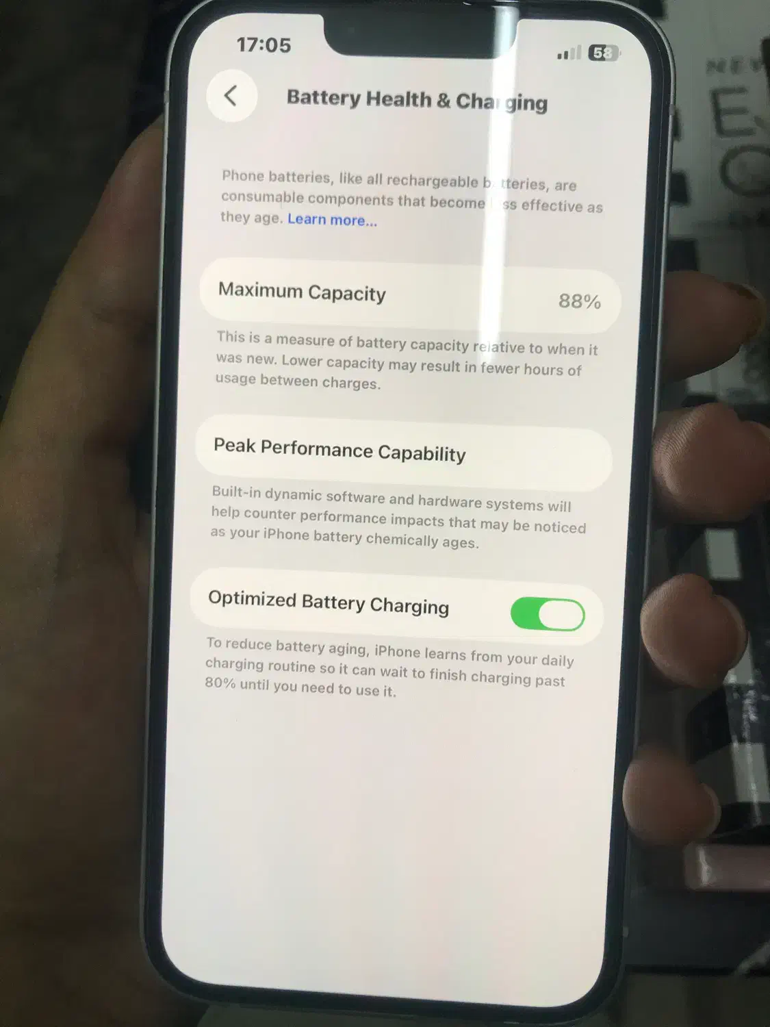ایفون ۱۳ خیلی تمیز درحدنو|موبایل|میمه, |دیوار