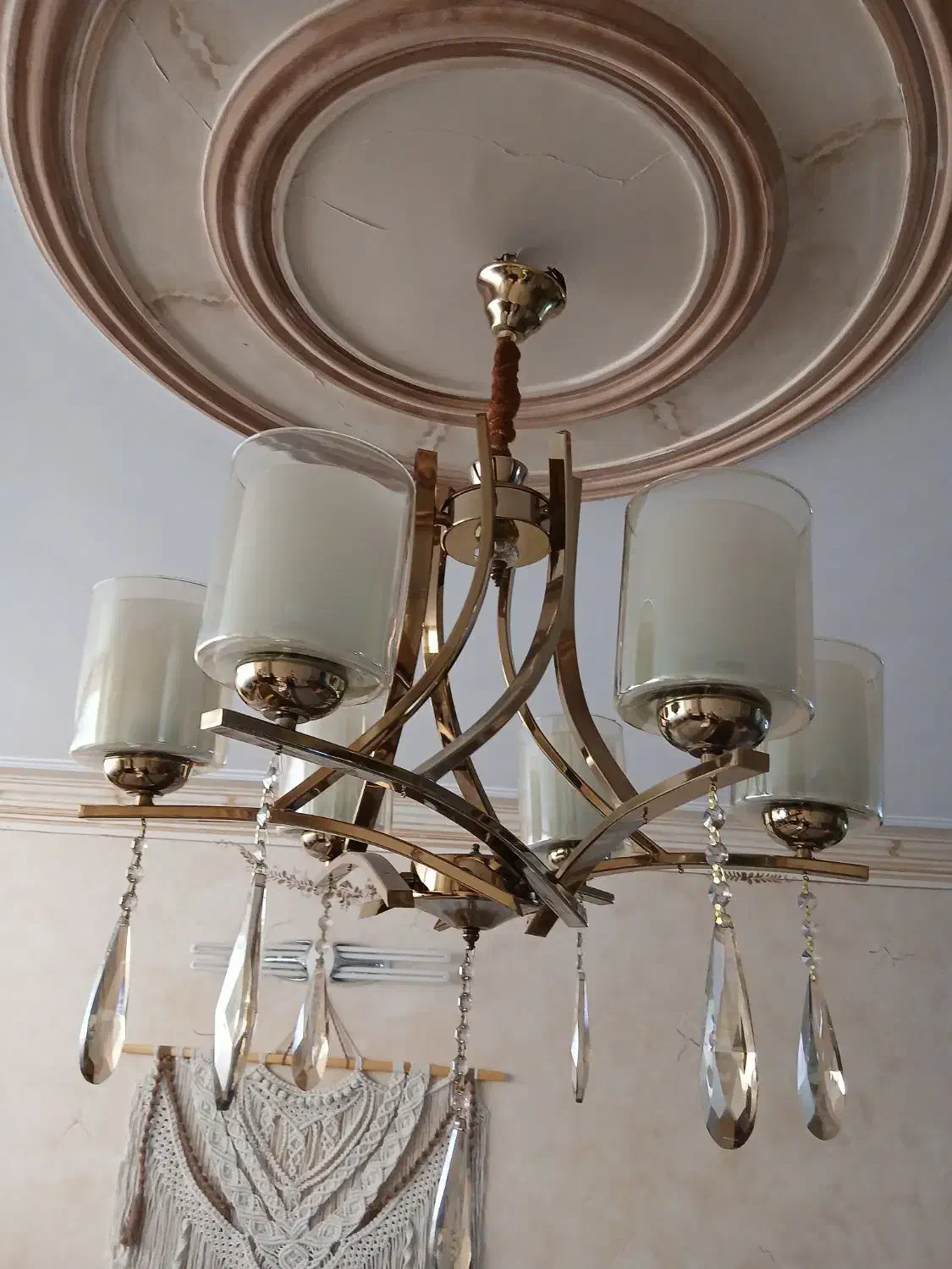 سه عدد لوستر نو نو قیمت دونه ای ۵۵۰۰|لوستر و چراغ آویز|اندیشه, اندیشه فاز ۳|دیوار