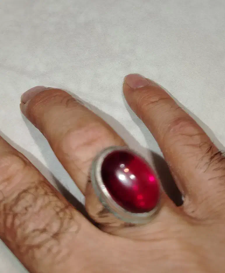 انگشتر لعل سرخ|بدلیجات|ملایر, |دیوار