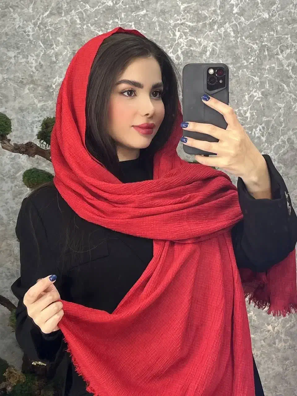 شال|لباس|حمیدیا, |دیوار