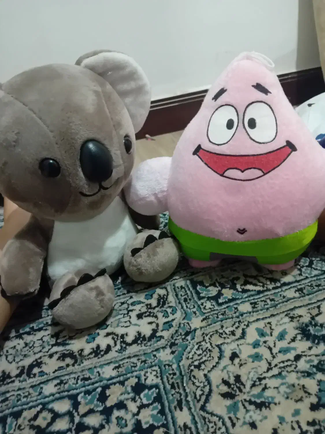 عروسک پاتریک و کوالا|اسباببازی بچه|سنگر, |دیوار