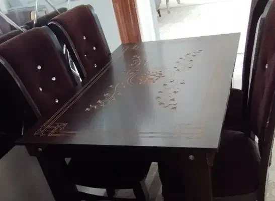 میز غذاخوری 4نفره|میز و صندلی غذاخوری|سراب, |دیوار