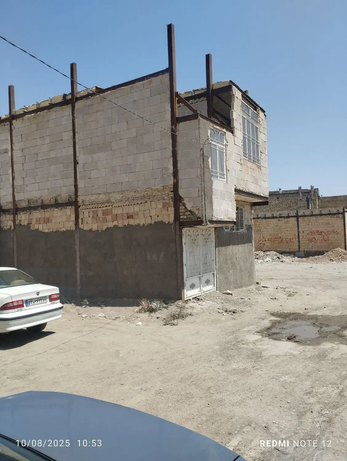 آپارتمان 55مترطبقه اول نیمه کاره سفتکاری نیمه ساز|فروش آپارتمان|مشهد, توس (بلوار توس)|دیوار