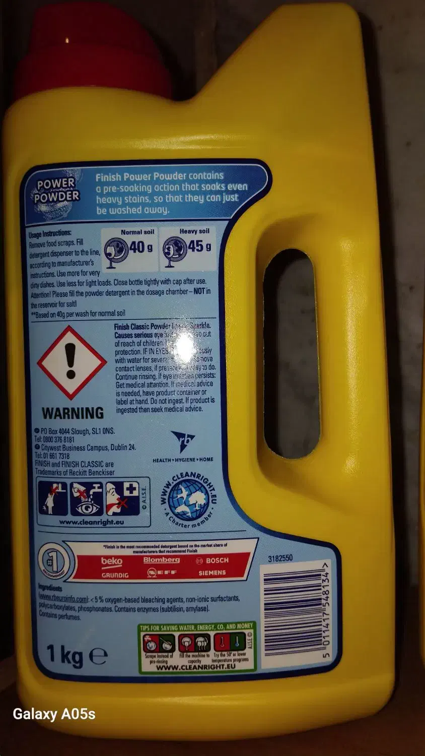 پودرظرفشویی فینیش اصل،یک کیلویی|لوازم نظافت|کرج, اسدآباد|دیوار