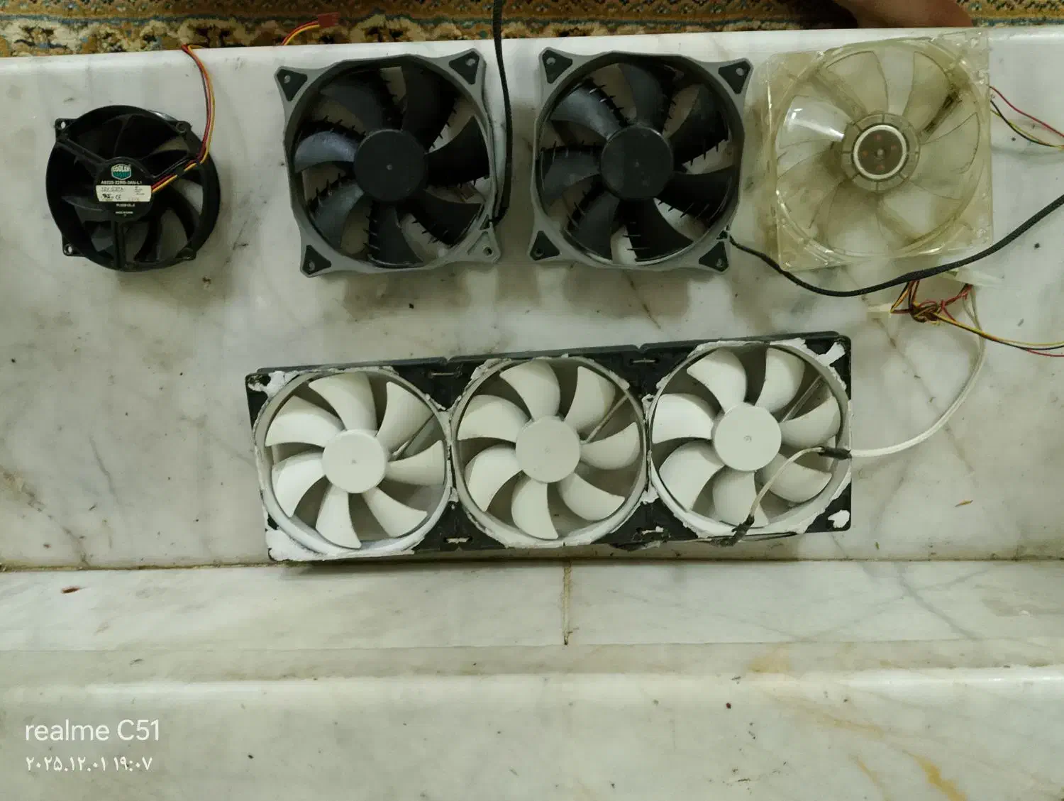 7 عدد فن کیس سالم قیمت کلی مناسب|قطعات و لوازم جانبی رایانه|مشهد, یوسفیه (شهرک غرب)|دیوار