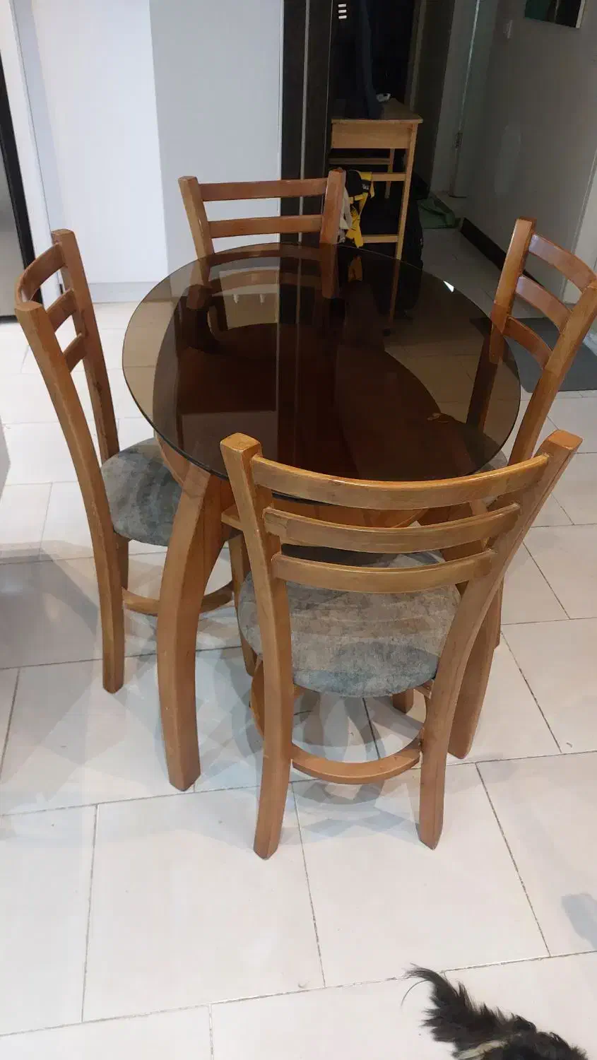 میز ناهار خوری ۴ نفره|میز و صندلی غذاخوری|پردیس, فاز ۸|دیوار