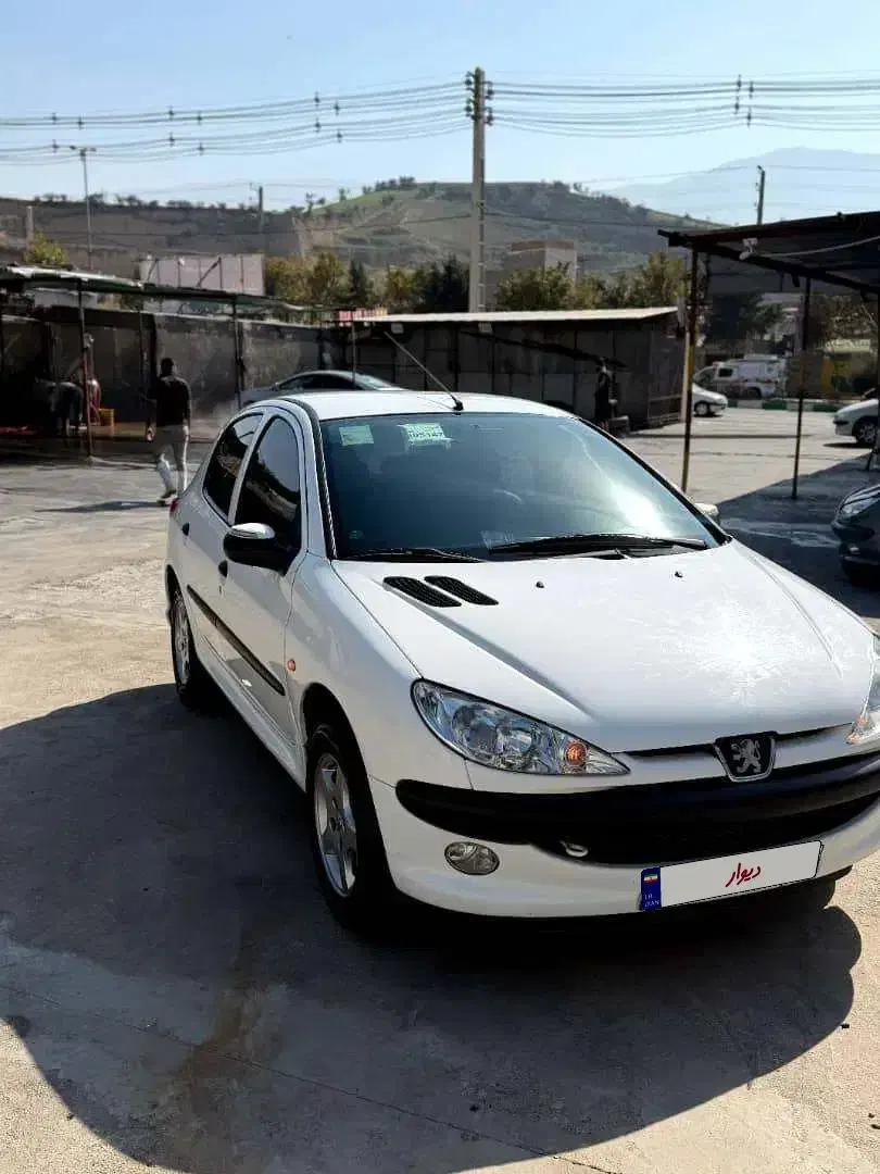 206 سفید تیپ 5 مدل 99|خودرو سواری و وانت|گرگان, |دیوار