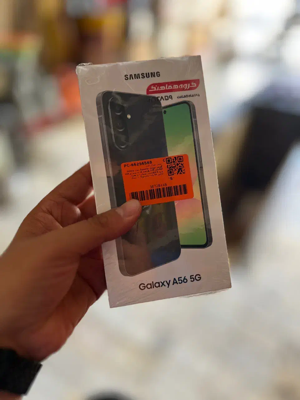 سامسونگ A56 حافظه ۱۲۸ رم ۸ ویتنام پلمپ|موبایل|مشهد, هنرستان|دیوار