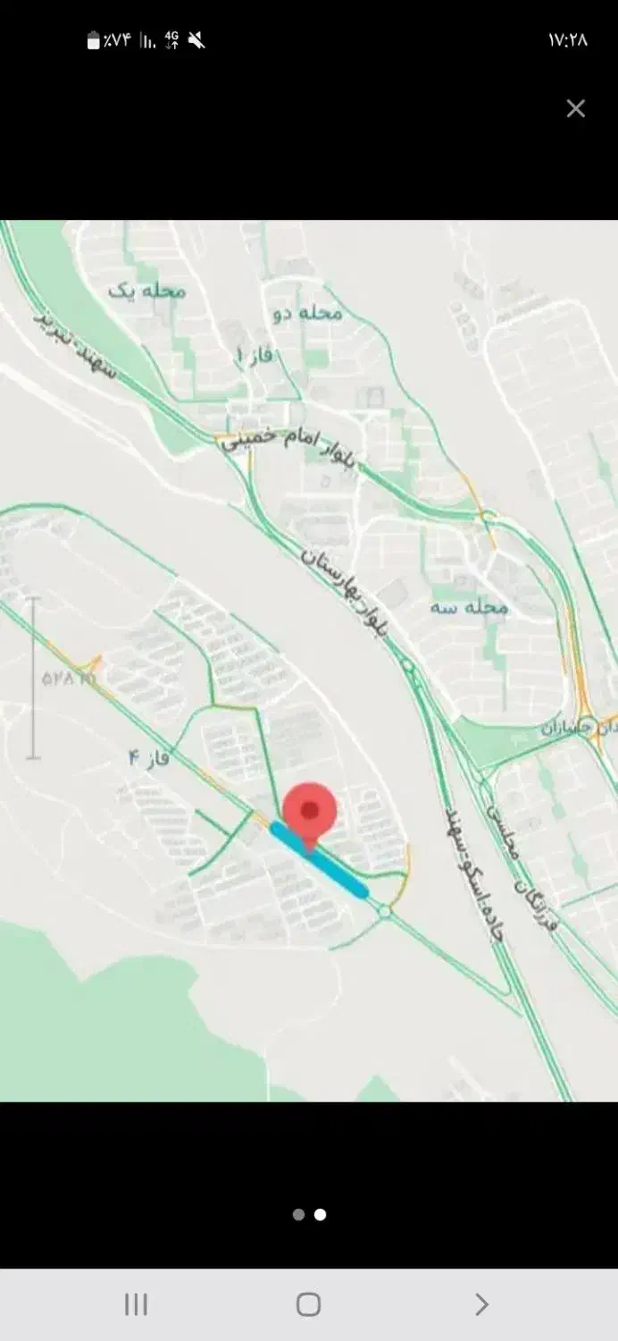 مغازه فاز ۴ زیر بنا۱۵۰ متر ۳.۵ طبقه|فروش مغازه و غرفه|سهند, |دیوار