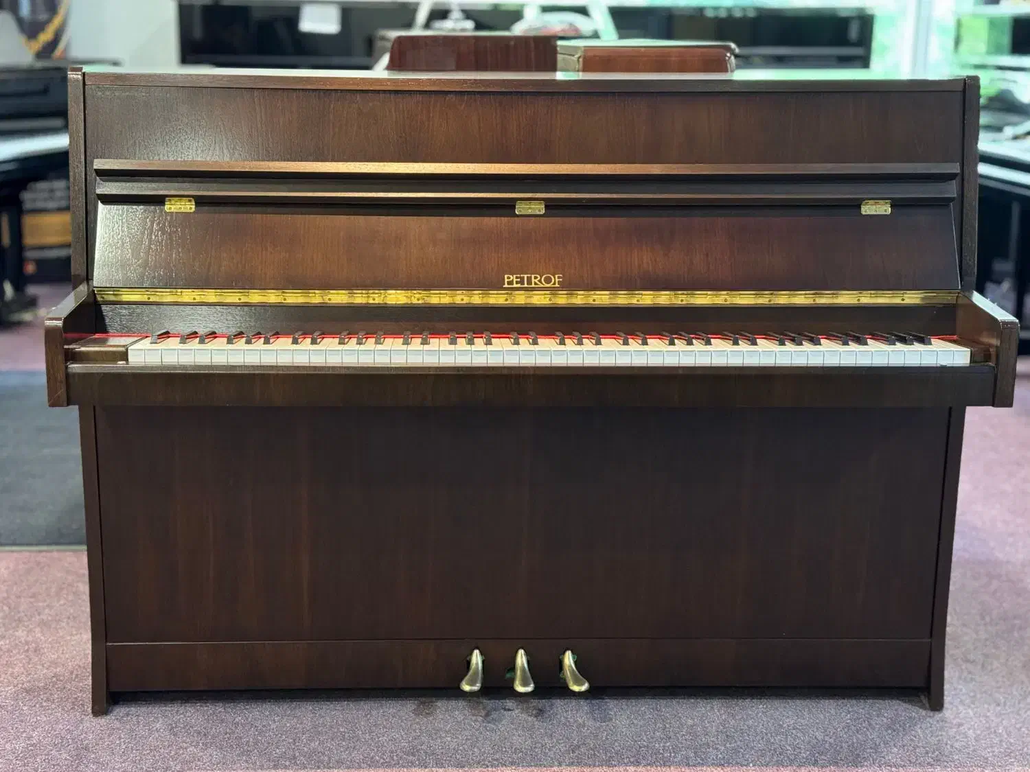 پیانو آکوستیک / پتروف / petrof / u106|پیانو، کیبورد، آکاردئون|رویان, |دیوار