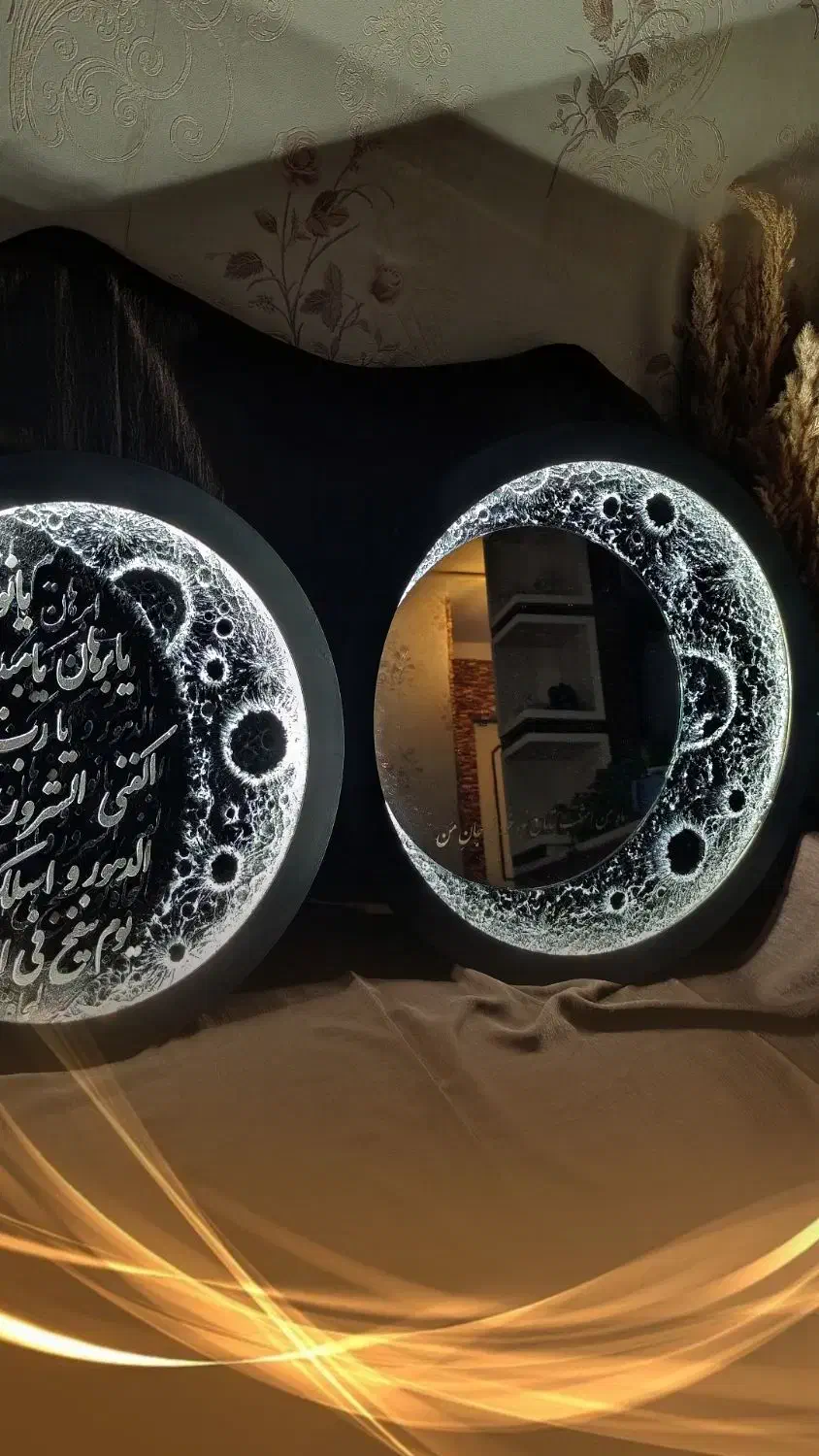 ساخت انواع تابلوماه سه بعدی به صورت ماه کامل و..|صنایع دستی و سایر لوازم تزئینی|جهرم, |دیوار