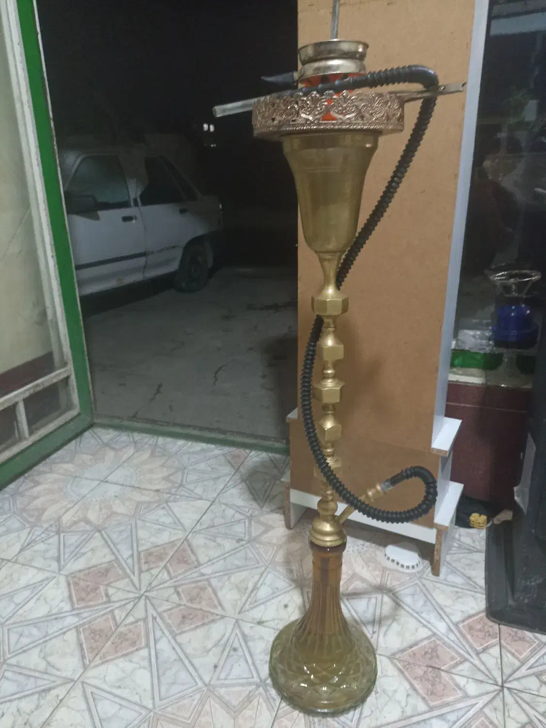 قلیون قلیان عربی با سری سیلیکونی ارتفاع ۱۲۰|کلکسیون و سرگرمی|ماهدشت, |دیوار