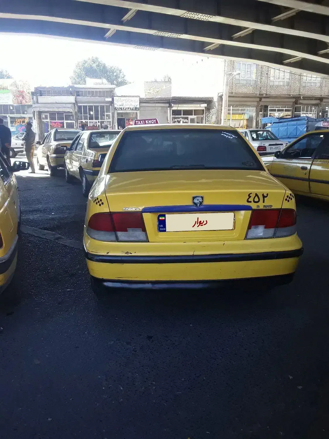 تاکسی گردشی سمند|خودرو سواری و وانت|خوی, |دیوار