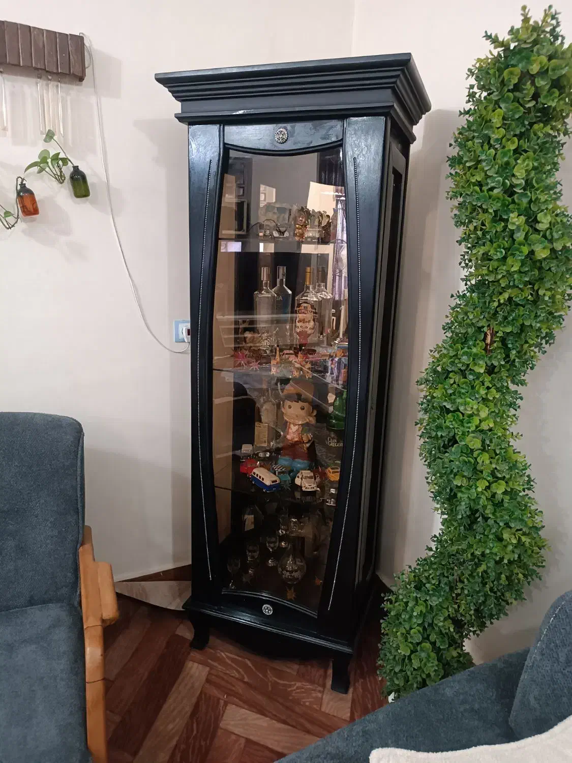 بوفه چوبی در حد نو|بوفه، ویترین، کنسول|اندیمشک, |دیوار