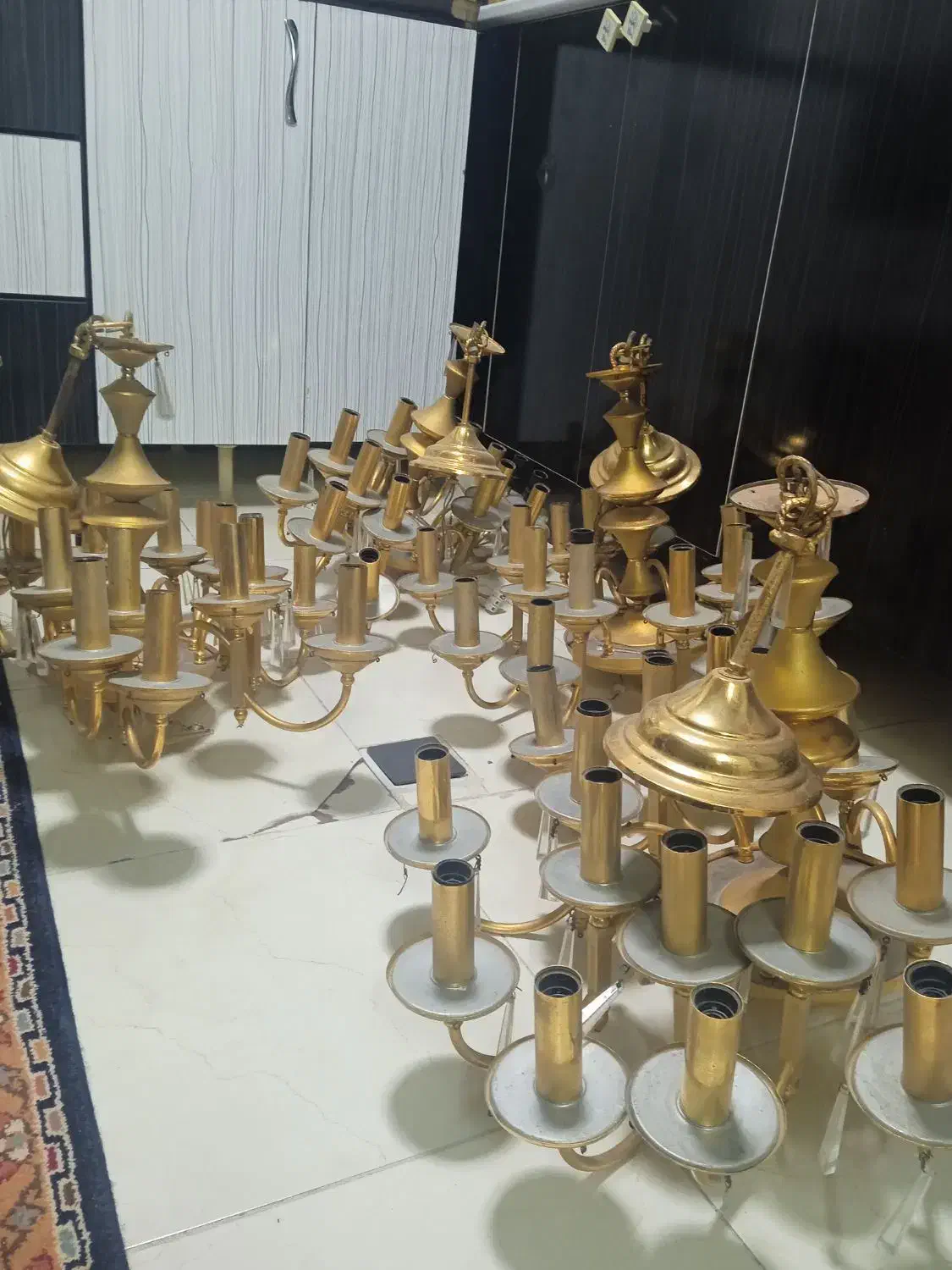 لوستر|لوستر و چراغ آویز|اردبیل, |دیوار