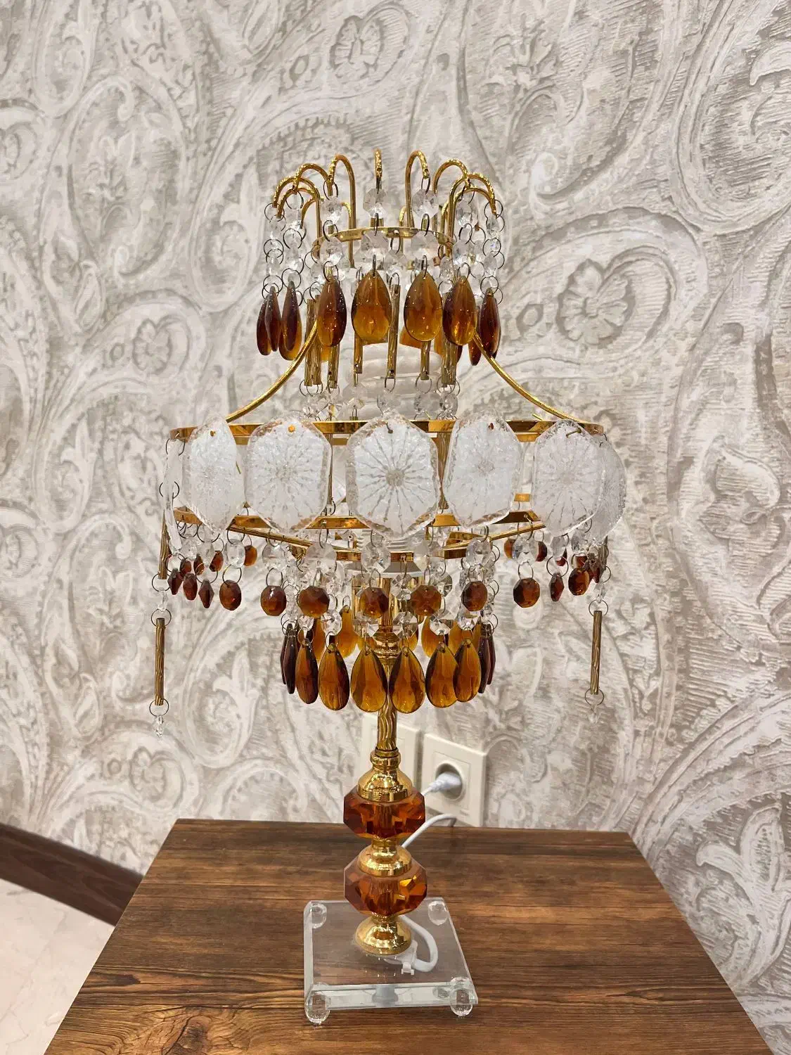 آباژور کریستال|لوستر و چراغ آویز|کاشان, شهرک امیرالمومنین|دیوار