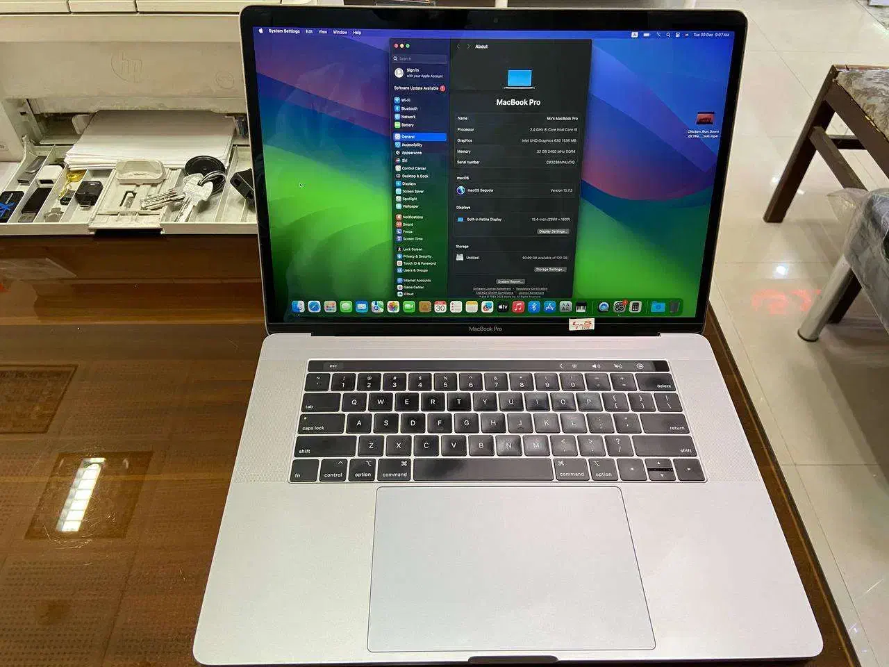 macbook pro 2019-core i9-32-512-4gb|رایانه همراه|مشهد, سعد آباد|دیوار
