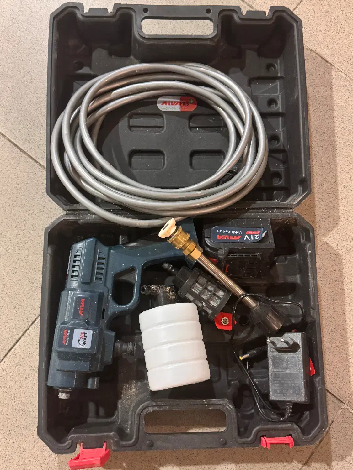 کارواش شارژی ( اروا)|ابزارآلات|کیش, |دیوار