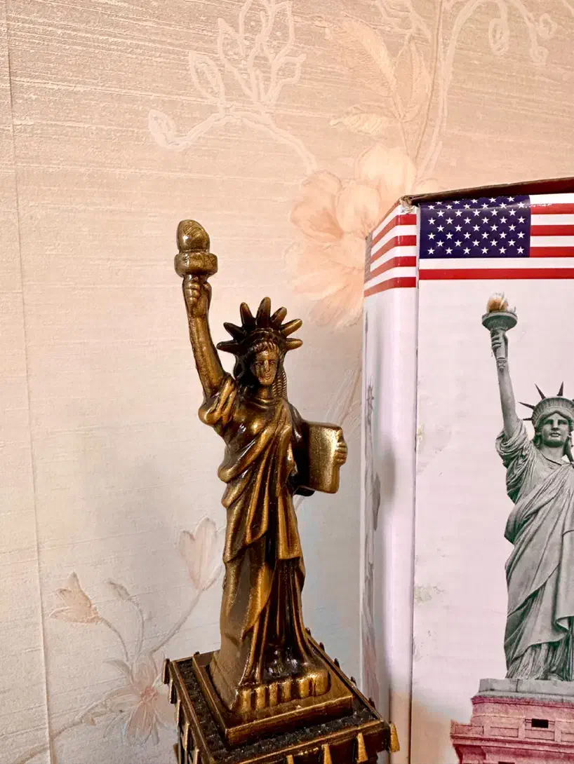 مجسمه آزادی فلزی رنگ ثابت|مجسمه، تندیس، ماکت|تبریز, |دیوار