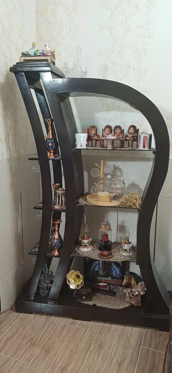 بوفه چوبی|بوفه، ویترین، کنسول|سیرجان, |دیوار