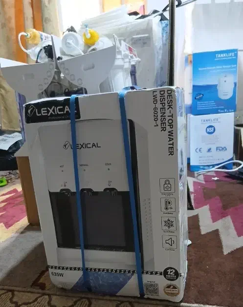 فروش ابسرکن رومیزیlexicalسه شیر و دستگاه تصفیه اب|آبسردکن و تصفیه آب|دوگنبدان, |دیوار