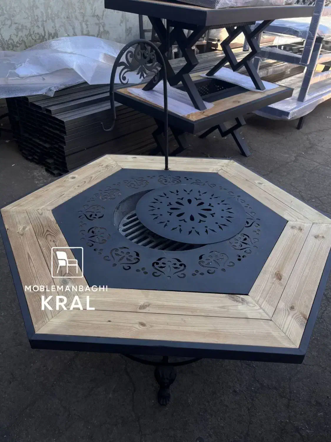 آتشکده 6 ضلعی باغی ویلایی کافه رستورانی|بخاری، هیتر، شومینه|تهران, تهرانسر مرکزی|دیوار