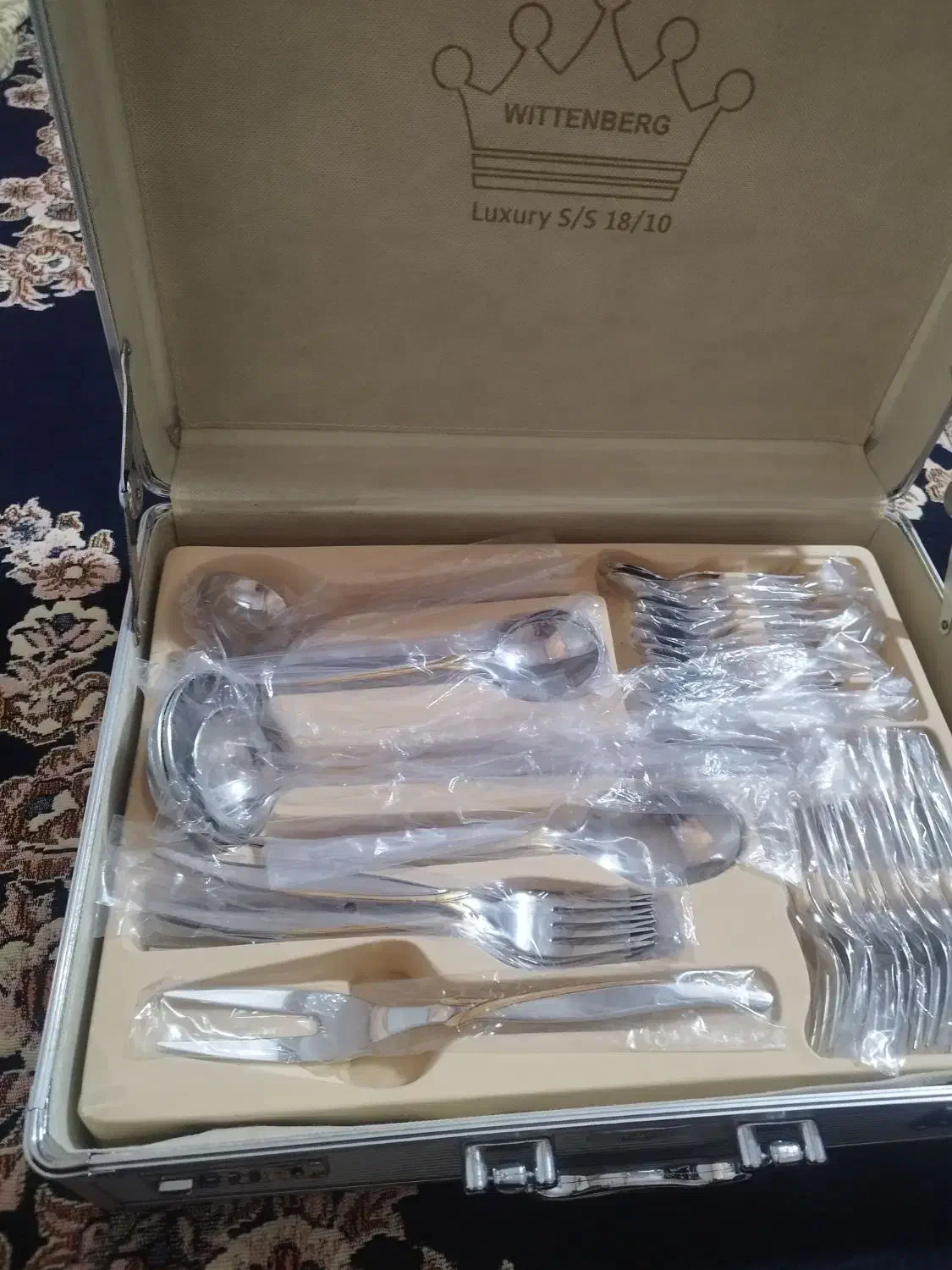 سرویس قاشق و چنگال ویتنبرگ آلمان|ظروف سرو و پذیرایی|فردیس, ثابتی|دیوار