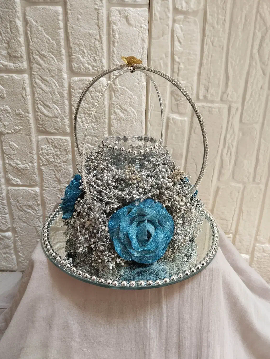 تزیینات حرفه ای سینی حنا بندان|خدمات پذیرایی، مراسم|قم, صفائیه|دیوار