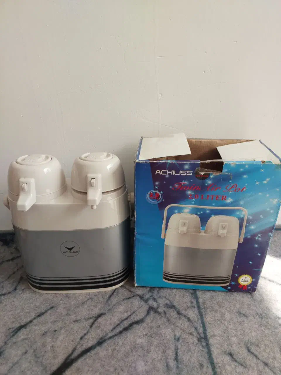 فلاسک دو قلو|قوری، کتری، قهوه‌ساز دستی|مشهد, بهارستان|دیوار