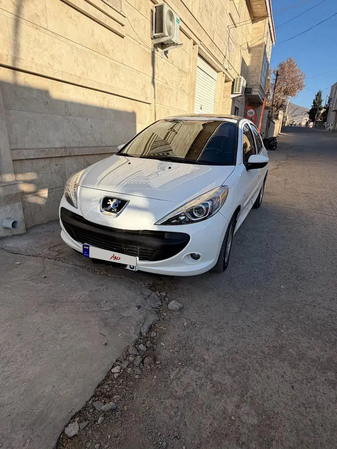 پژو ۲۰۷ ارتقا یافته|خودرو سواری و وانت|بافت, |دیوار