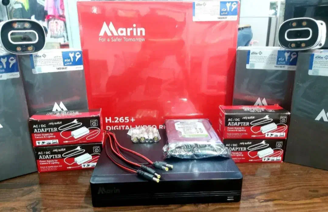 دوربین مداربسته پک 2دوربین برند مارین26ماه گارانتی|دوربین مداربسته|بندرعباس, |دیوار