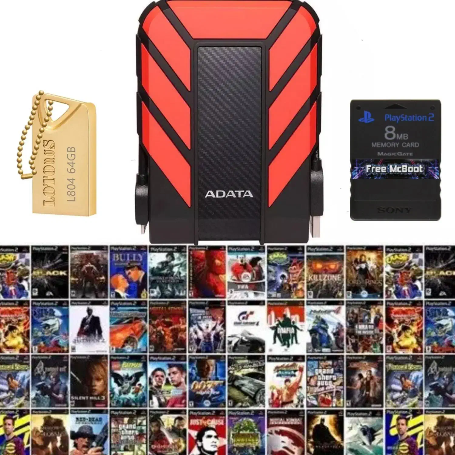 فلش و هارد فول بازی پلی استیشن 2و3(سونیPS3)XBOX360|کنسول، بازی ویدئویی و آنلاین|رشت, بازار|دیوار