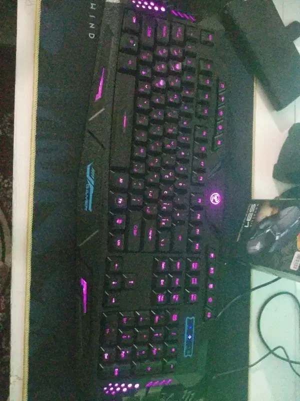 کیبورد گیمینگ ایکس پی|قطعات و لوازم جانبی رایانه|فولادشهر, B1|دیوار