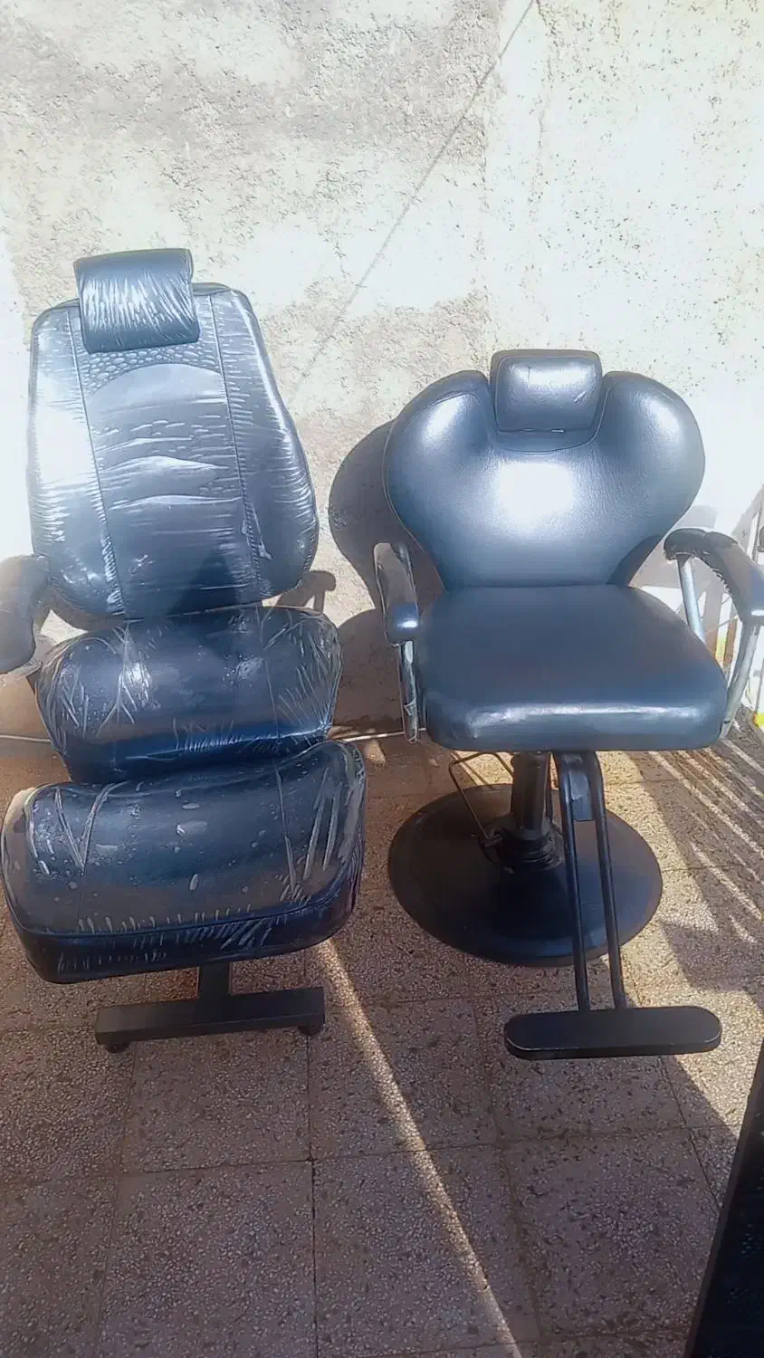 دوعددصندلی آرایشگاه|آرایشگاه و سالنهای زیبایی|تربتحیدریه, باغ سلطانی|دیوار