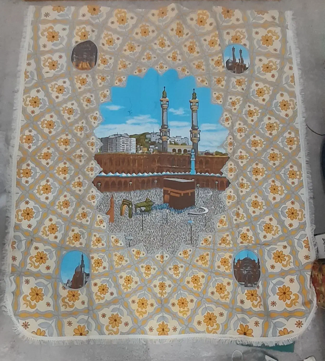 تابلو فرش،جا نماز مخملی،موکت بزرگ|تابلو فرش|کازرون, |دیوار