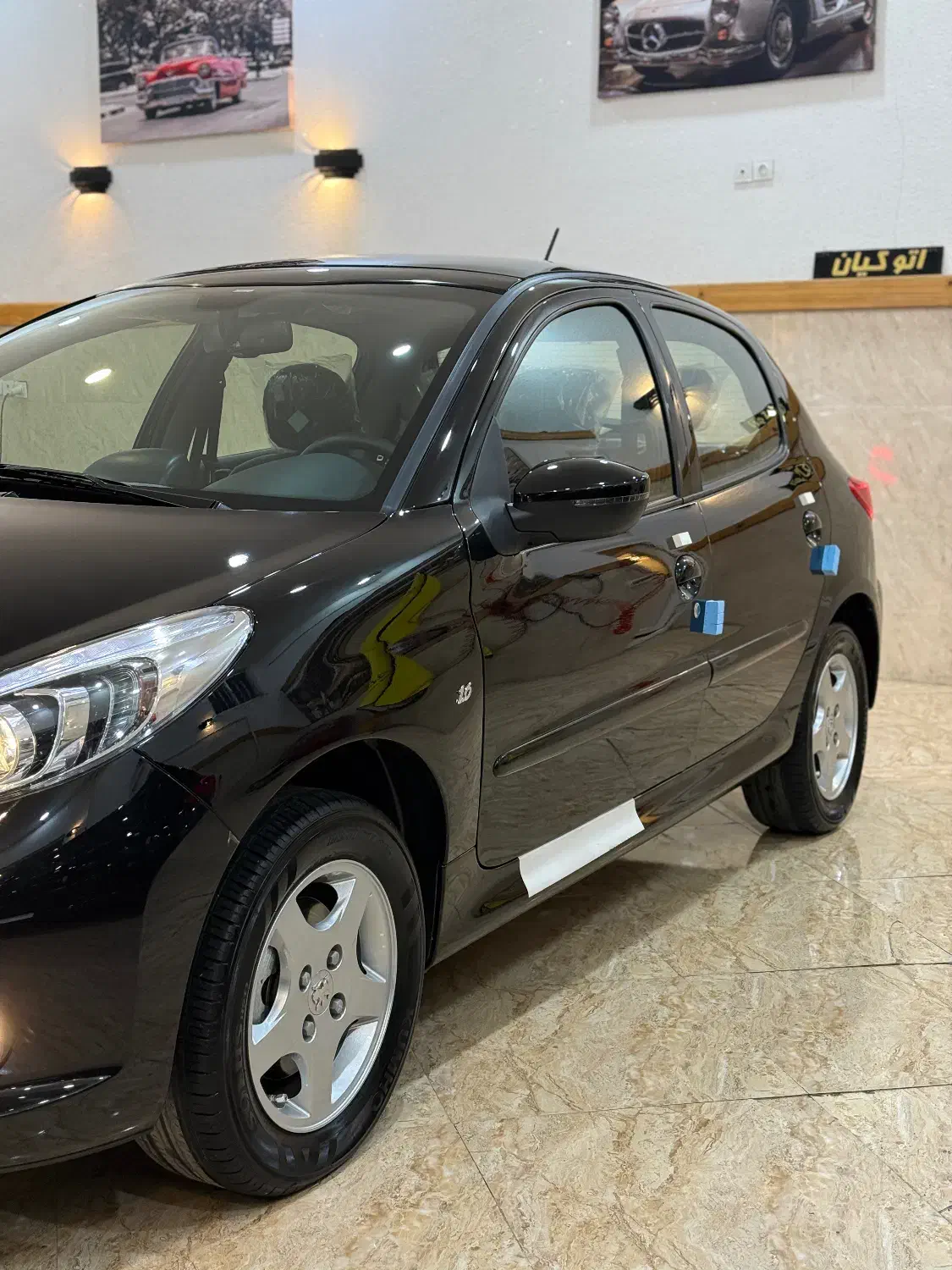 ۲۰۷ دنده ارتقا مشکی مدل ۱۴۰۴|خودرو سواری و وانت|فریدون‌کنار, |دیوار