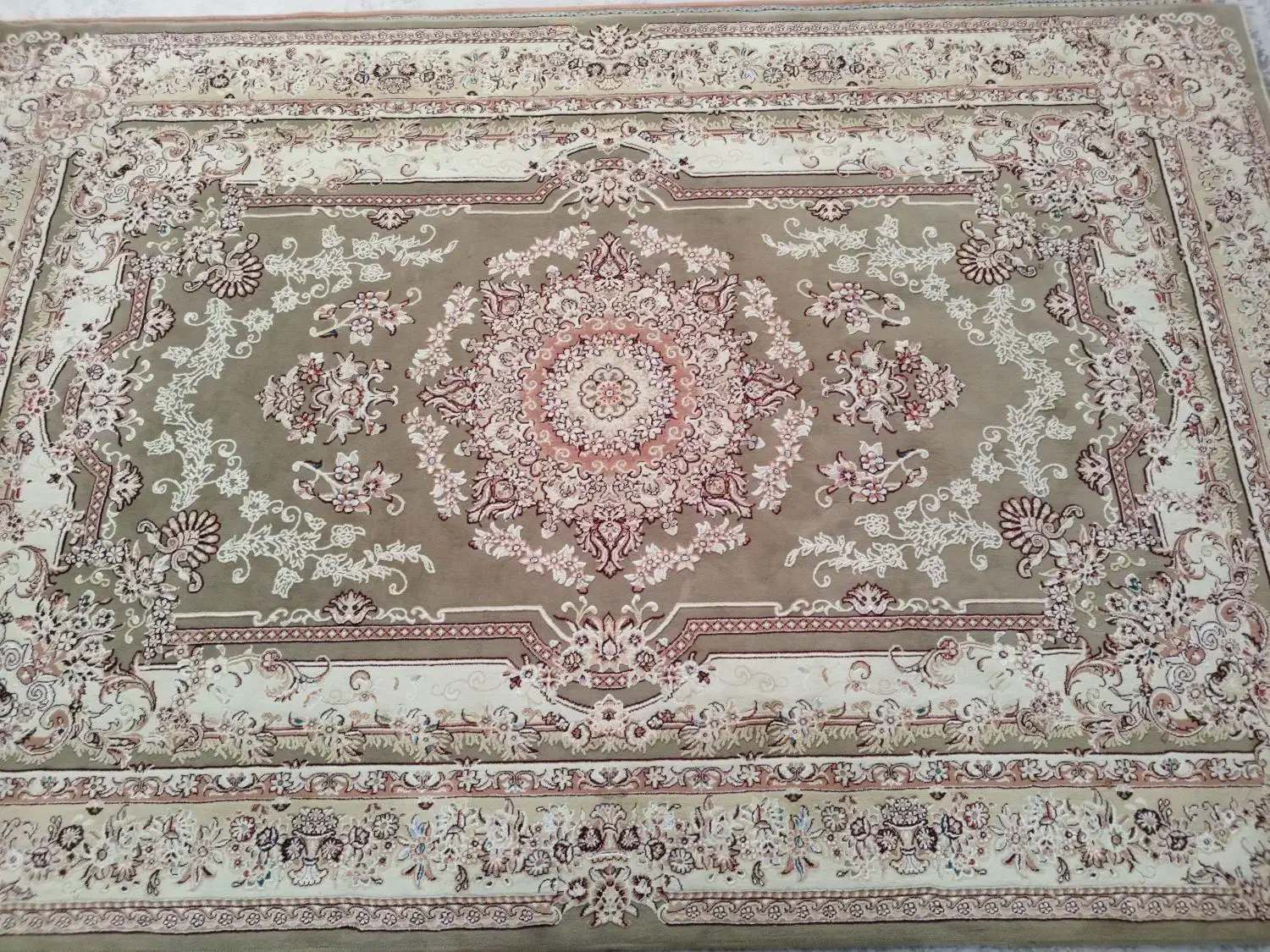 یک جفت فرش 6 متری 500 شانه ساوین گل برجسته|فرش|هشتگرد, فاز ۳ مهستان|دیوار