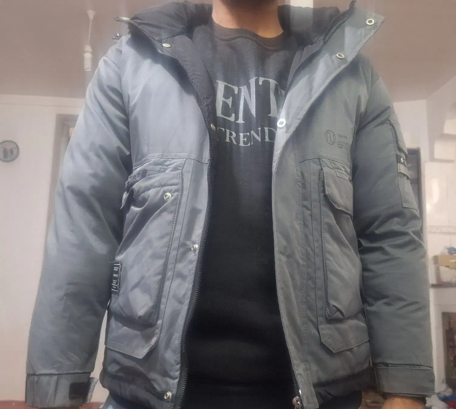 کاپشن زمستانی گرم اصل|لباس|خوی, |دیوار