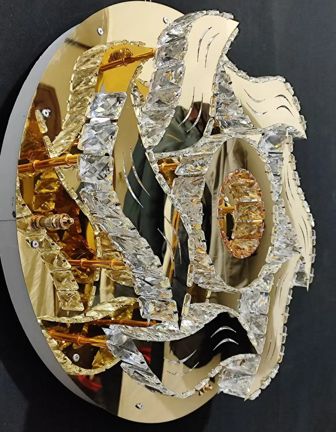 لوستر کلیپسی خورشید|لوستر و چراغ آویز|تبریز, |دیوار