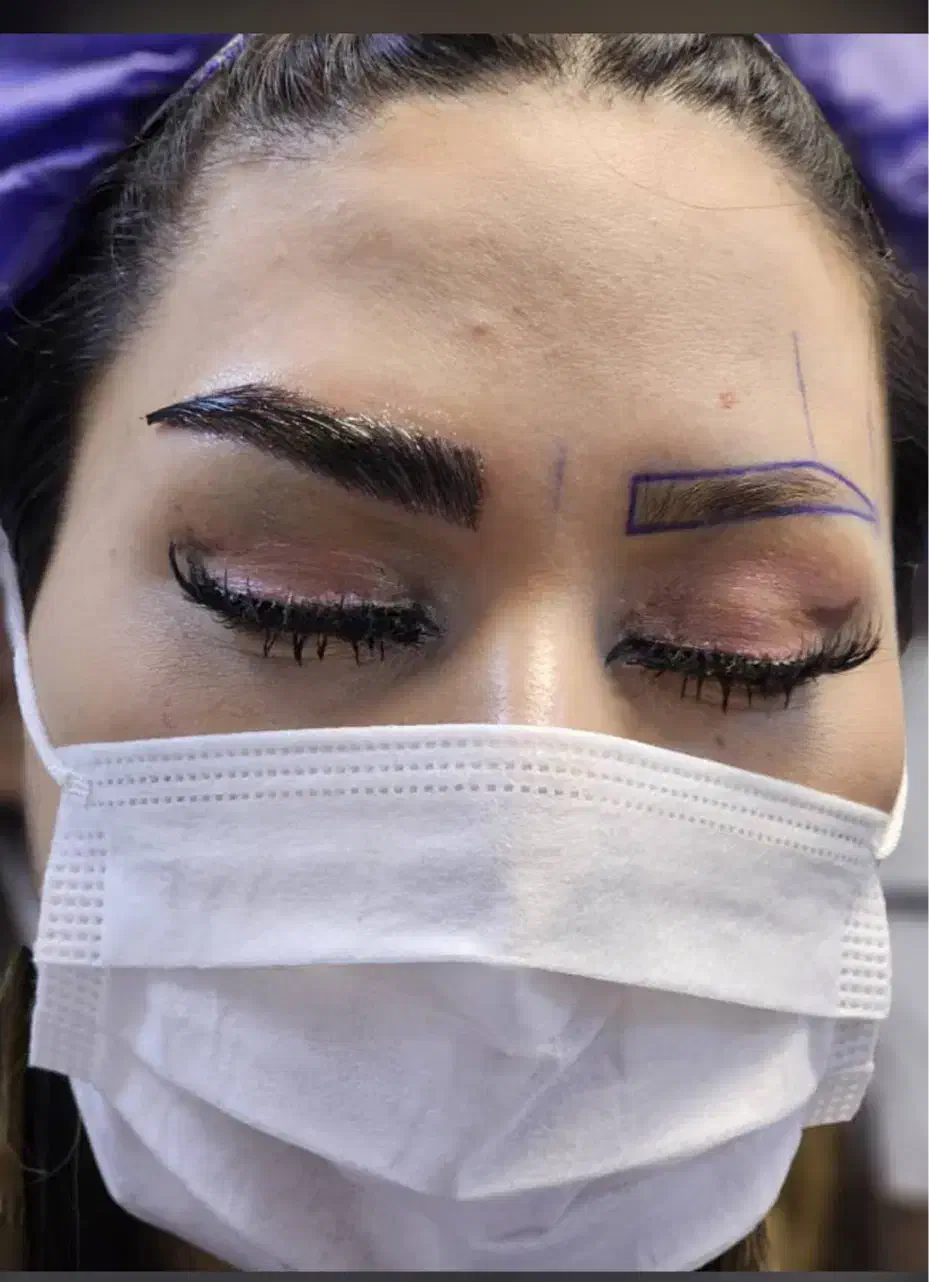 مدل کاشت ابرو (بدون جراحی)|خدمات آرایشگری و زیبایی|تهران, قلهک|دیوار