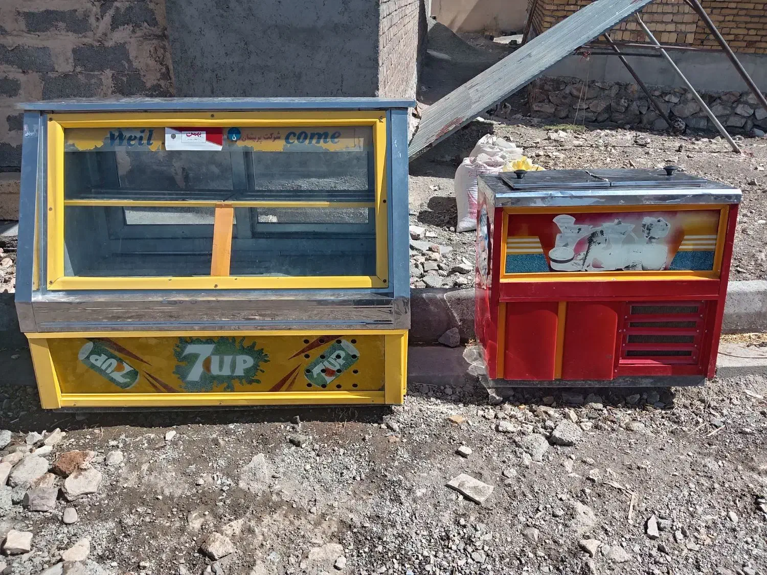 دو عدد یخچال|فروشگاه و مغازه|دهگلان, |دیوار