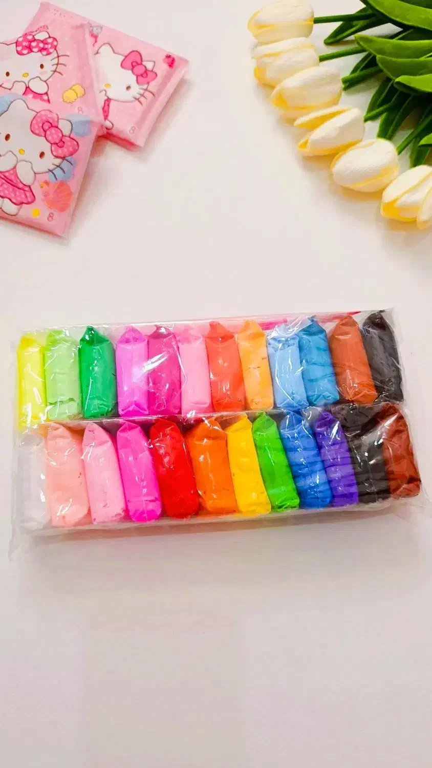 خمیر کلی ۲۴ تایی سایز بزرگ ، خمیربازی|اسباب‌‌بازی|مشهد, رستگار|دیوار